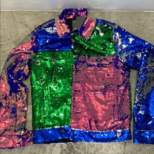 Mens Sequin jacket